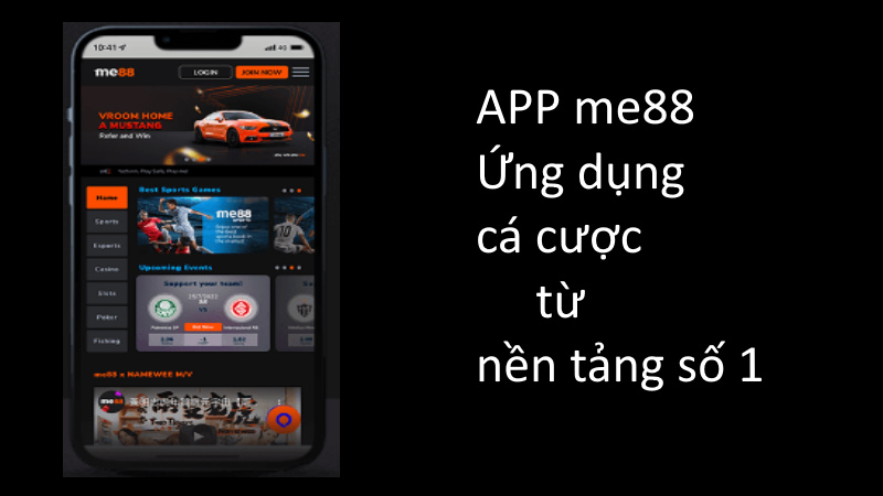 App Me88 - Ứng dụng từ nền tảng cá cược hàng đầu